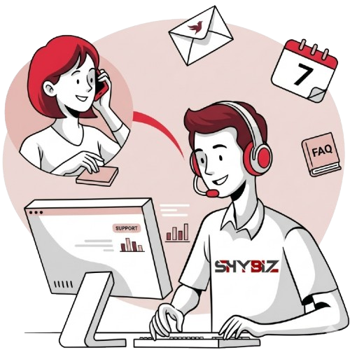 Schedule a free demo with the ShyBiz Eats team