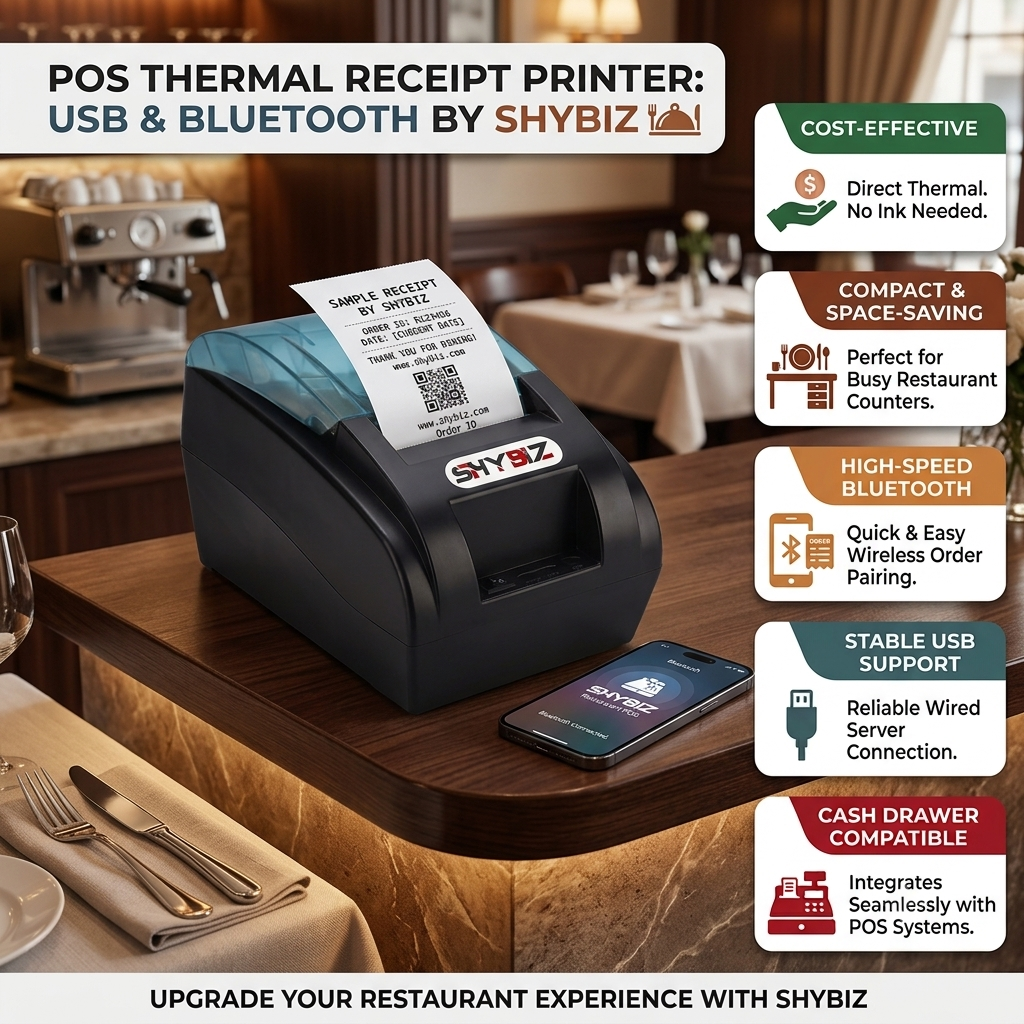 ShyBiz 58mm Thermal Printer